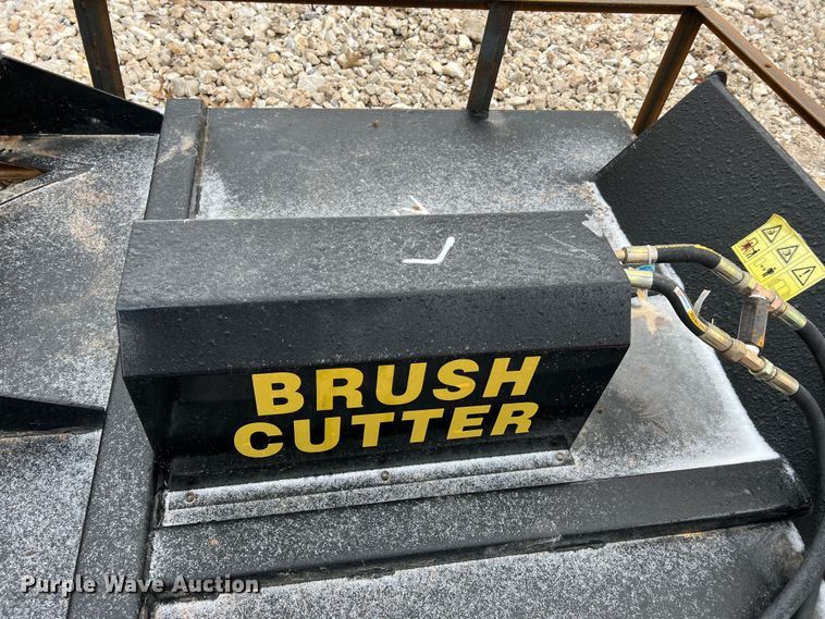 image for item MM9035 2022 Mower King SSRC  skid steer brush mower