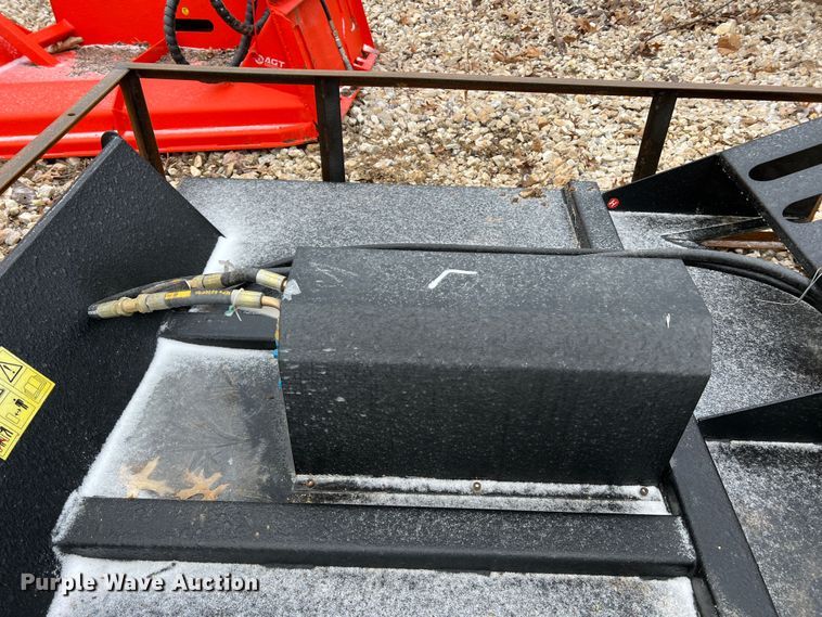 image for item MM9035 2022 Mower King SSRC  skid steer brush mower