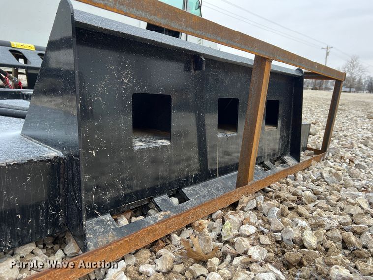 image for item MM9035 2022 Mower King SSRC  skid steer brush mower