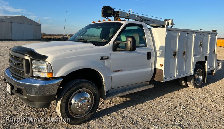 image for item MM9045 2003 Ford F550 Super Duty XL  utility / service truck