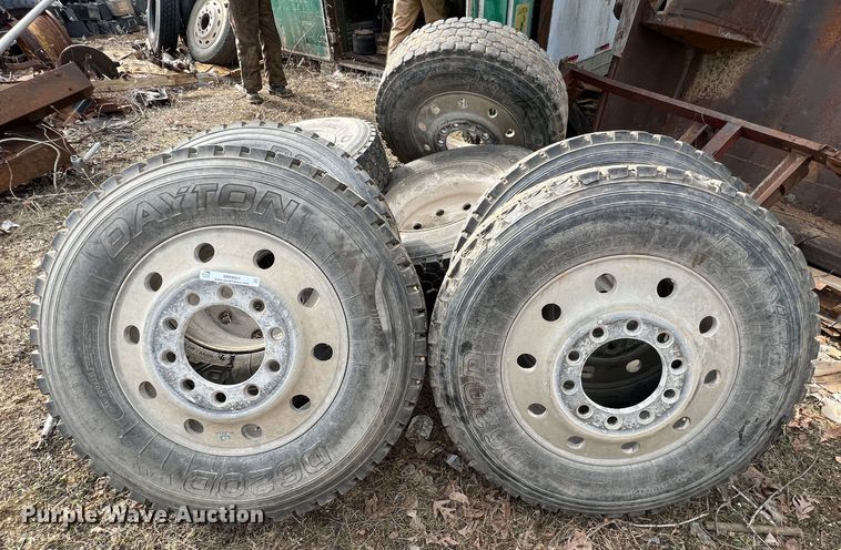 image for item MM9061 (8) tires and wheels