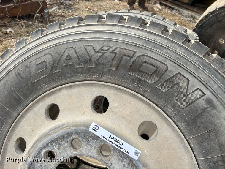 image for item MM9061 (8) tires and wheels