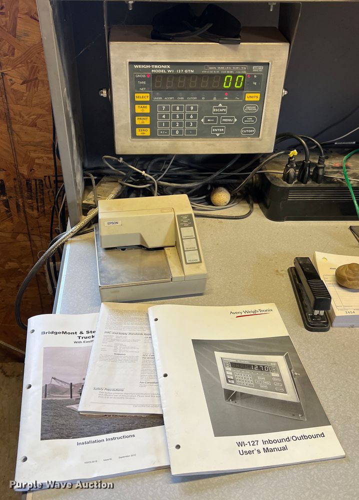 image for item MM9063 Avery Weigh-tronix BMS3510-70T  truck scale