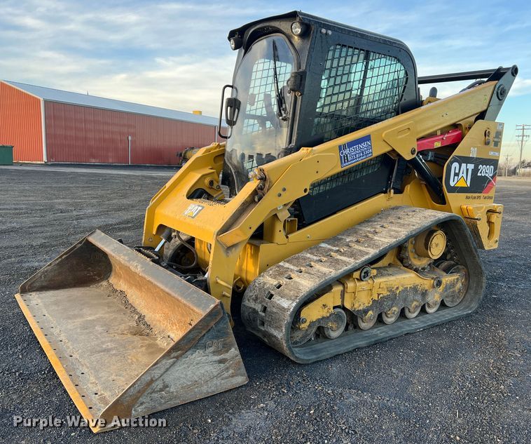 image for item MM9064 2019 Caterpillar 289D  tracked skid steer loader