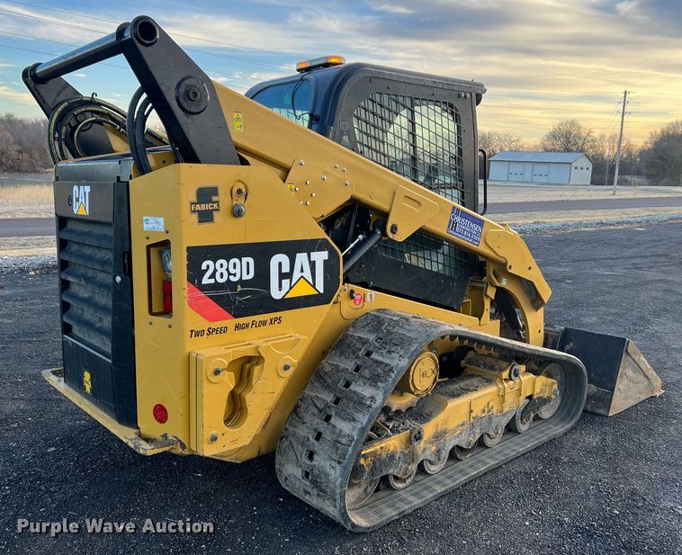 image for item MM9064 2019 Caterpillar 289D  tracked skid steer loader