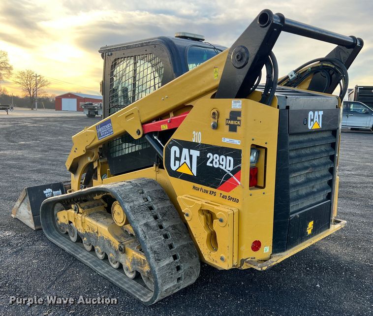 image for item MM9064 2019 Caterpillar 289D  tracked skid steer loader