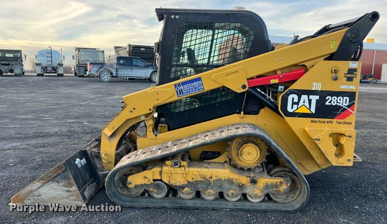 image for item MM9064 2019 Caterpillar 289D  tracked skid steer loader