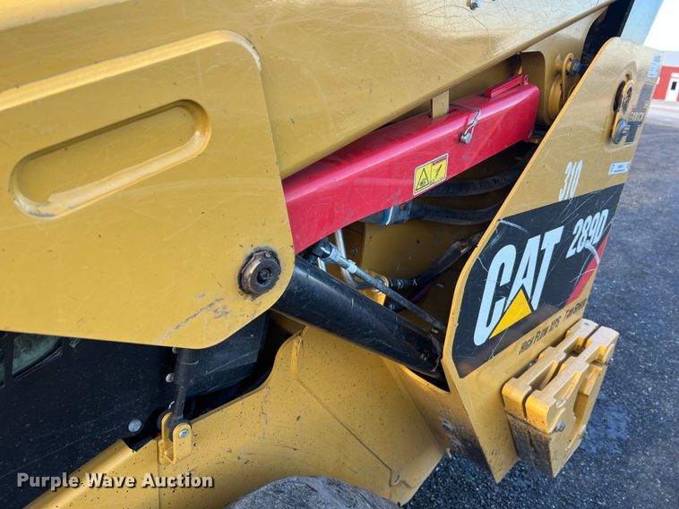 image for item MM9064 2019 Caterpillar 289D  tracked skid steer loader