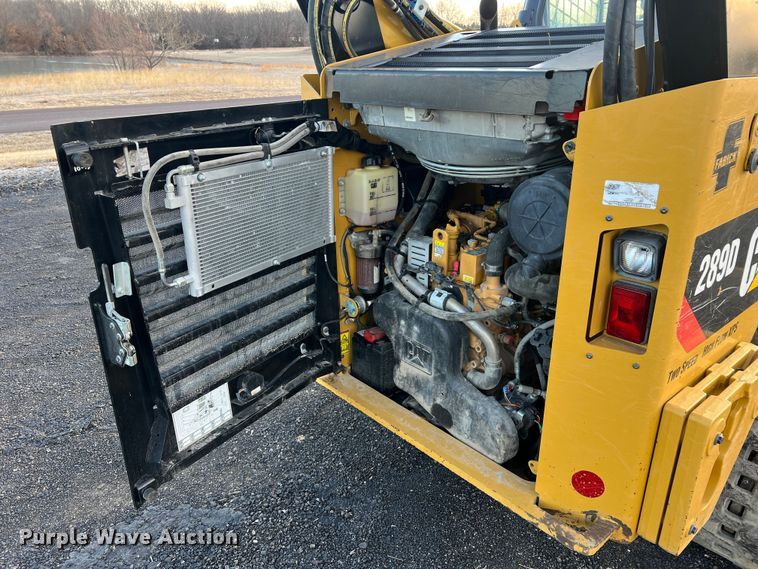 image for item MM9064 2019 Caterpillar 289D  tracked skid steer loader