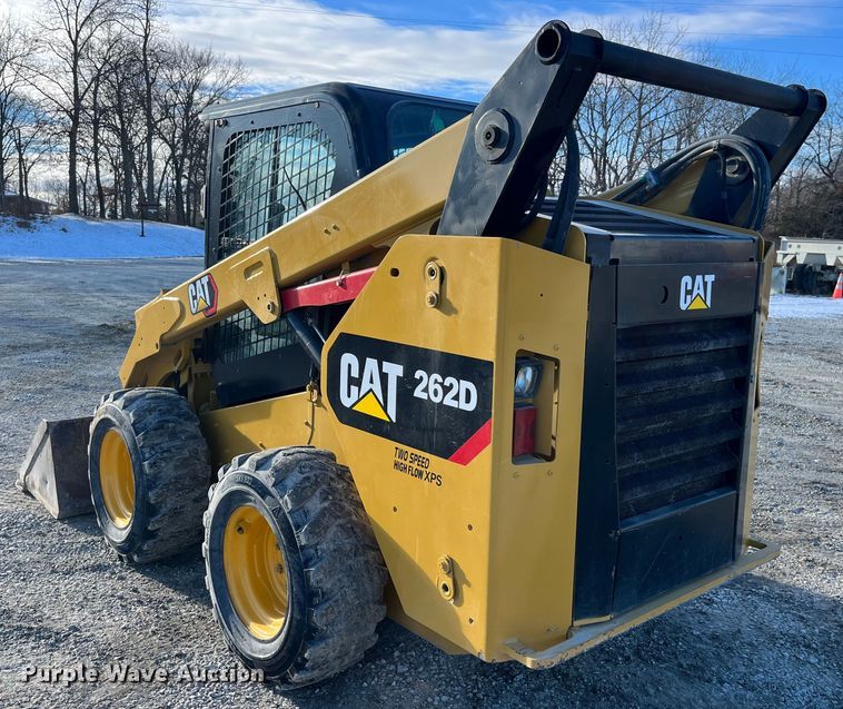 image for item MW9462 2015 Caterpillar 262D  skid steer loader