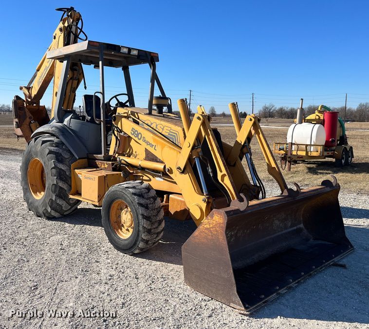 image for item MW9470 1999 Case 590 Super L Series 2  backhoe