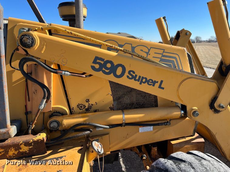 image for item MW9470 1999 Case 590 Super L Series 2  backhoe