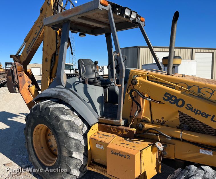 image for item MW9470 1999 Case 590 Super L Series 2  backhoe
