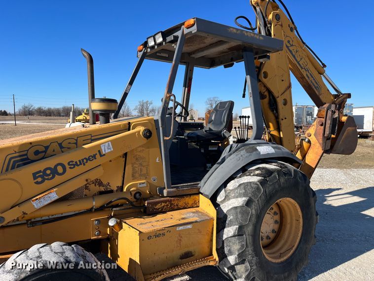 image for item MW9470 1999 Case 590 Super L Series 2  backhoe