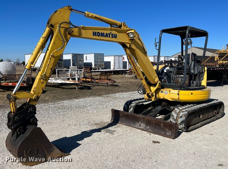 image for item MW9473 2003 Komatsu PC45MR-1F  mini excavator