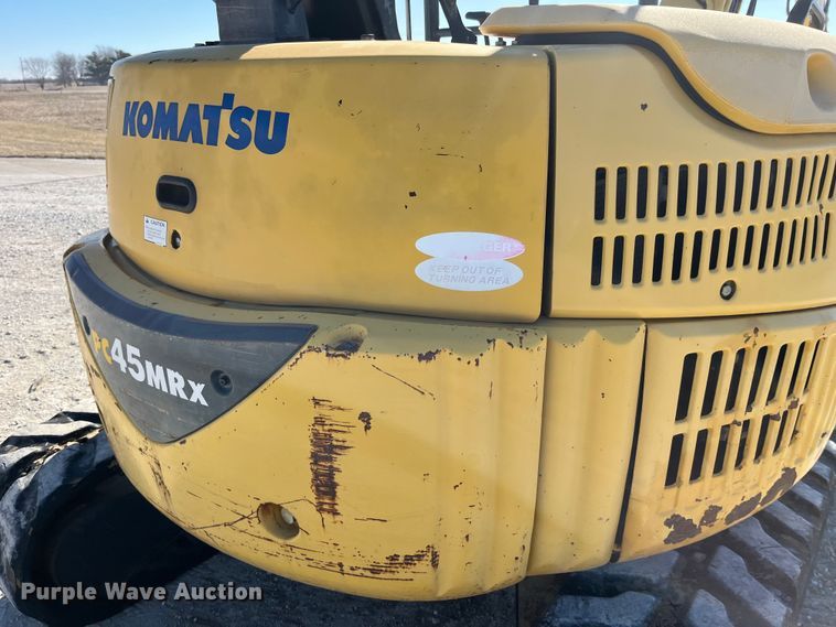 image for item MW9473 2003 Komatsu PC45MR-1F  mini excavator