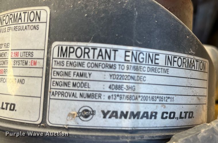 image for item MW9473 2003 Komatsu PC45MR-1F  mini excavator