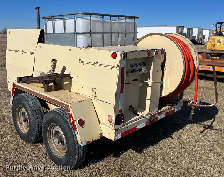 image for item MW9477 Bean 3510T  sewer jetter trailer