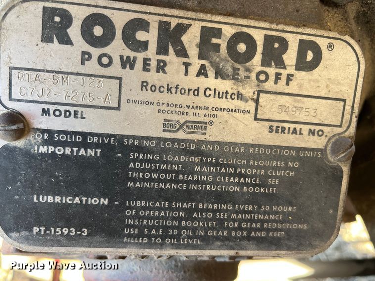 image for item MW9477 Bean 3510T  sewer jetter trailer