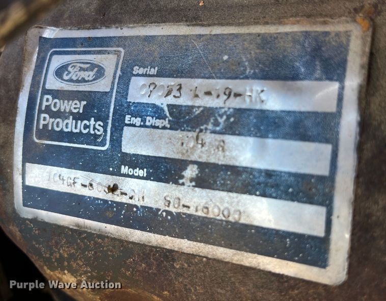 image for item MW9477 Bean 3510T  sewer jetter trailer