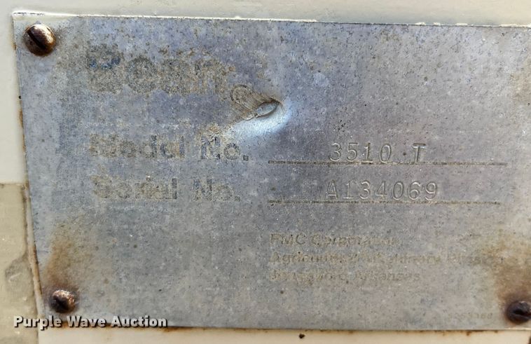 image for item MW9477 Bean 3510T  sewer jetter trailer