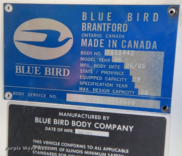 image for item DI6871 2005 Ford E450 Super Duty  school bus