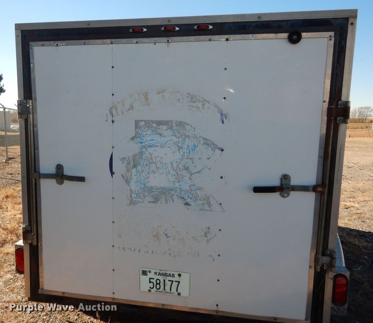 image for item DI6931 2006 Shop built  enclosed cargo trailer