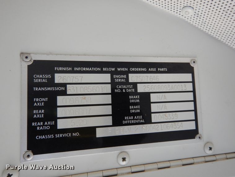 image for item DI6932 2009 Blue Bird Vision  school bus