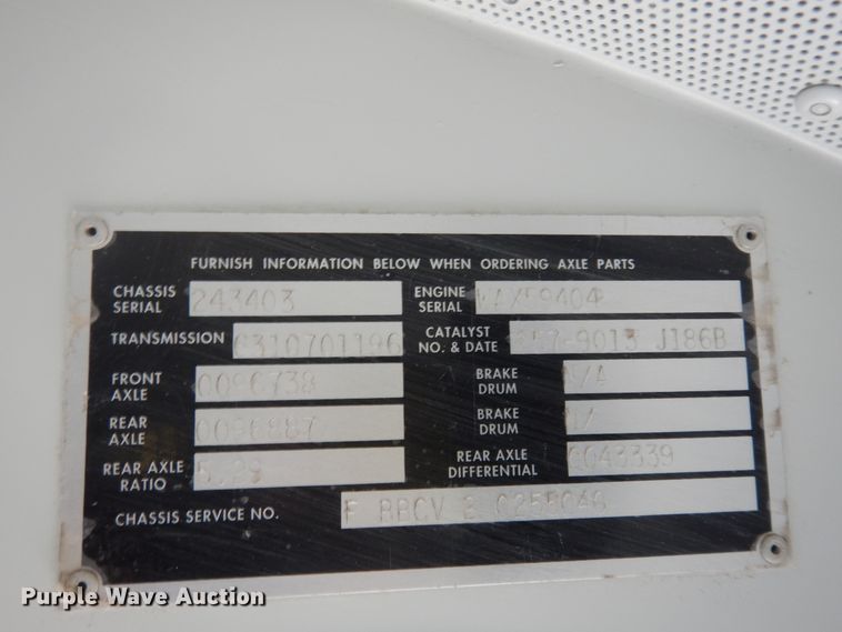 image for item DI6933 2007 Blue Bird Vision  school bus