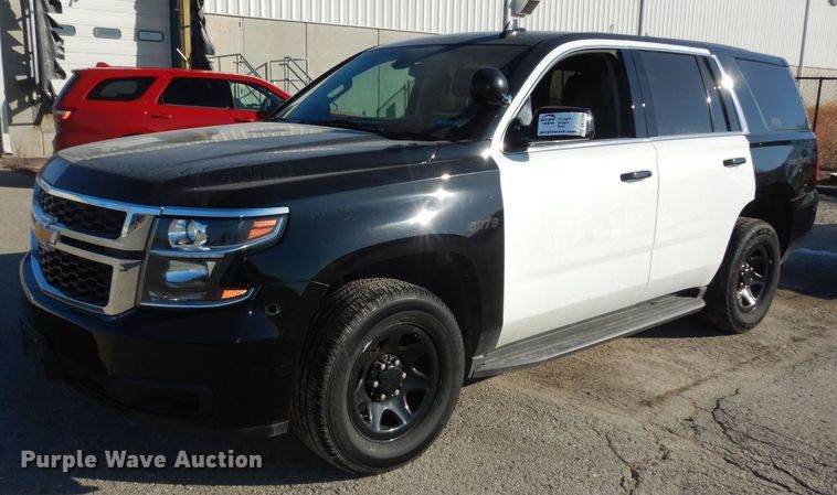 image for item DK7594 2017 Chevrolet Tahoe Police  SUV