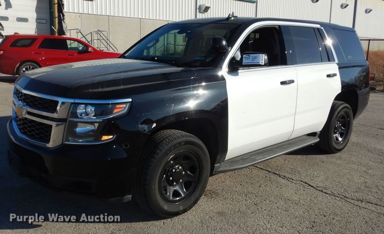 image for item DK7595 2017 Chevrolet Tahoe Police  SUV