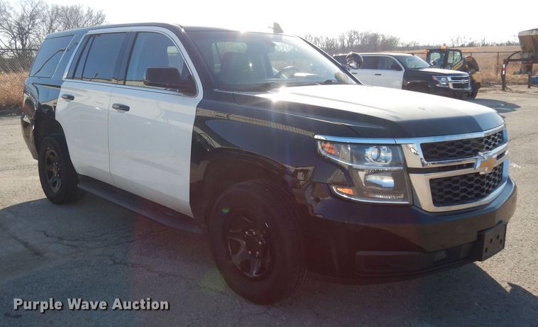 image for item DK7595 2017 Chevrolet Tahoe Police  SUV
