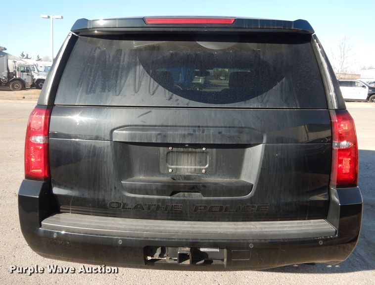 image for item DK7595 2017 Chevrolet Tahoe Police  SUV