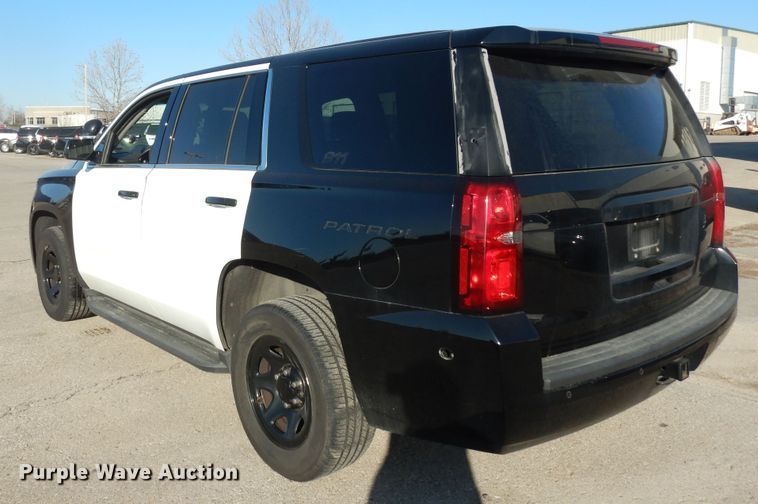 image for item DK7595 2017 Chevrolet Tahoe Police  SUV