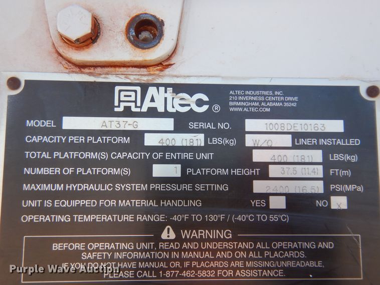 image for item DK7614 2009 Ford F550 Super Duty XL  bucket truck