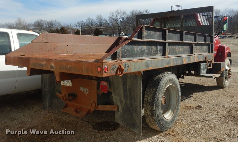 image for item DK7616 1999 Chevrolet  dump flatbed truck