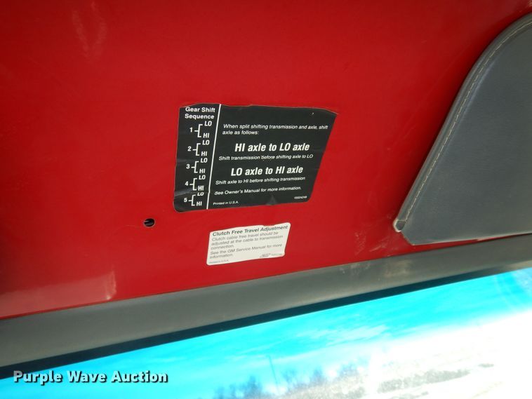 image for item DK7616 1999 Chevrolet  dump flatbed truck