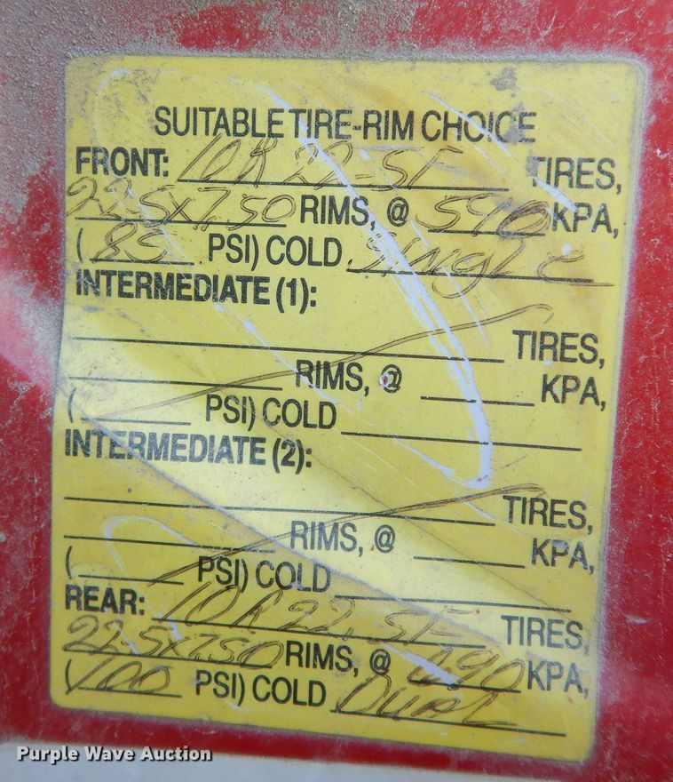 image for item DK7616 1999 Chevrolet  dump flatbed truck