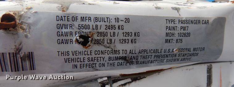 image for item DK7617 2020 Dodge Charger Police