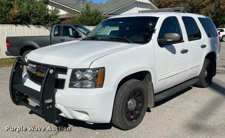 image for item DL0713 2012 Chevrolet Tahoe Police  SUV