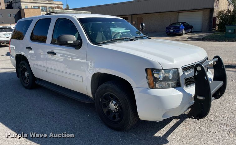image for item DL0713 2012 Chevrolet Tahoe Police  SUV