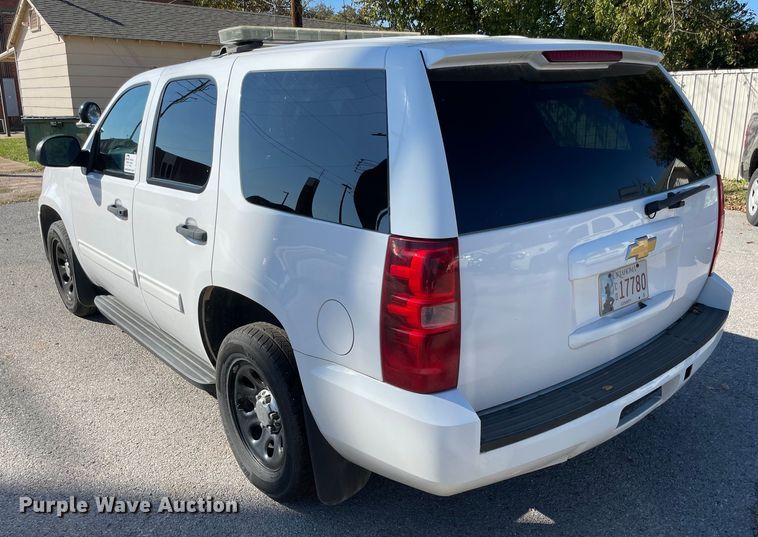 image for item DL0713 2012 Chevrolet Tahoe Police  SUV
