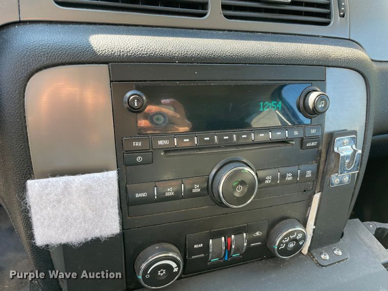 image for item DL0713 2012 Chevrolet Tahoe Police  SUV