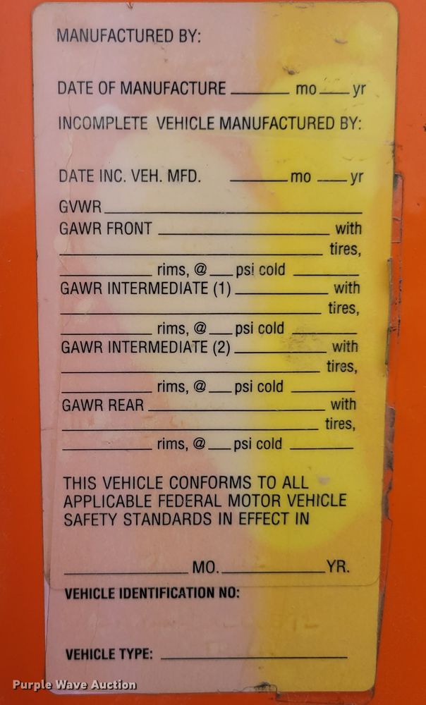 image for item DM8196 2003 Sterling Acterra M7500  dump truck