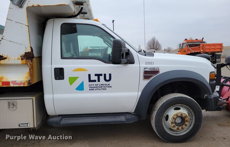 image for item DM8201 2008 Ford F450 Super Duty XL  dump truck