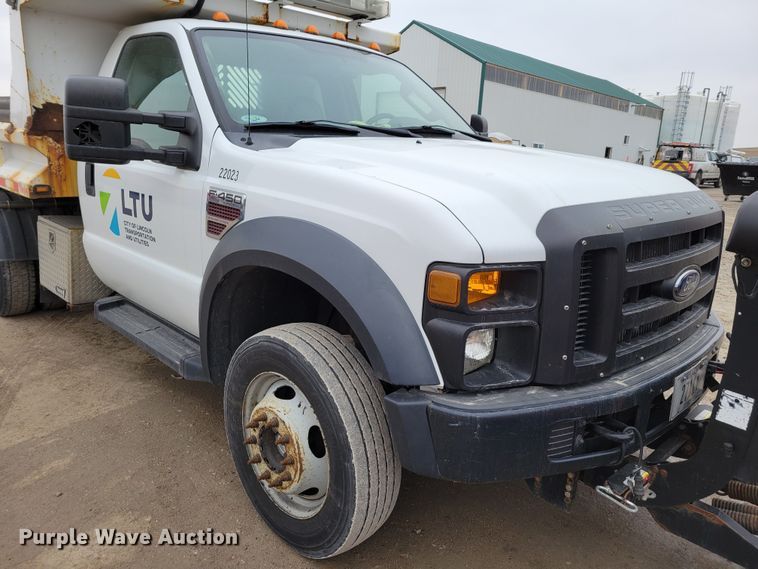 image for item DM8201 2008 Ford F450 Super Duty XL  dump truck