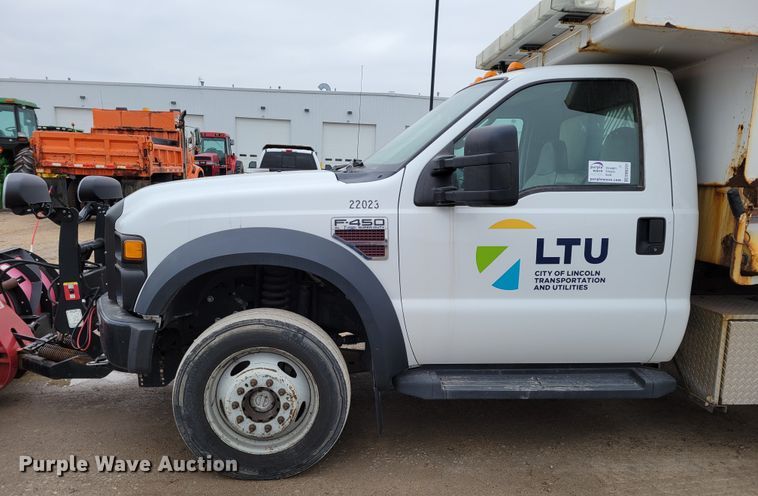 image for item DM8201 2008 Ford F450 Super Duty XL  dump truck
