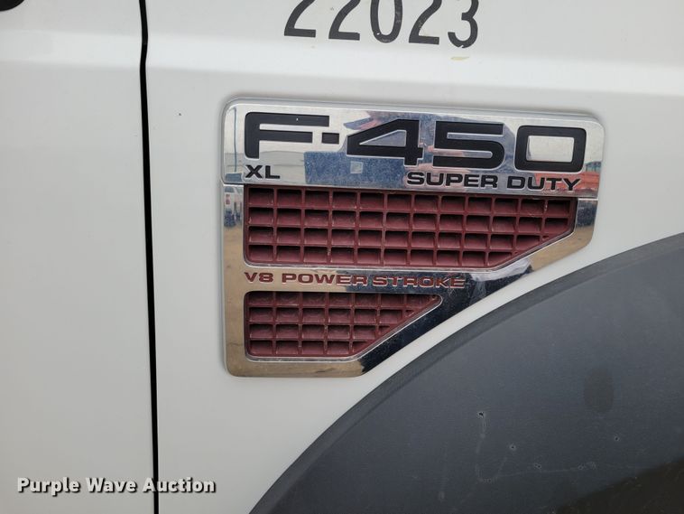 image for item DM8201 2008 Ford F450 Super Duty XL  dump truck