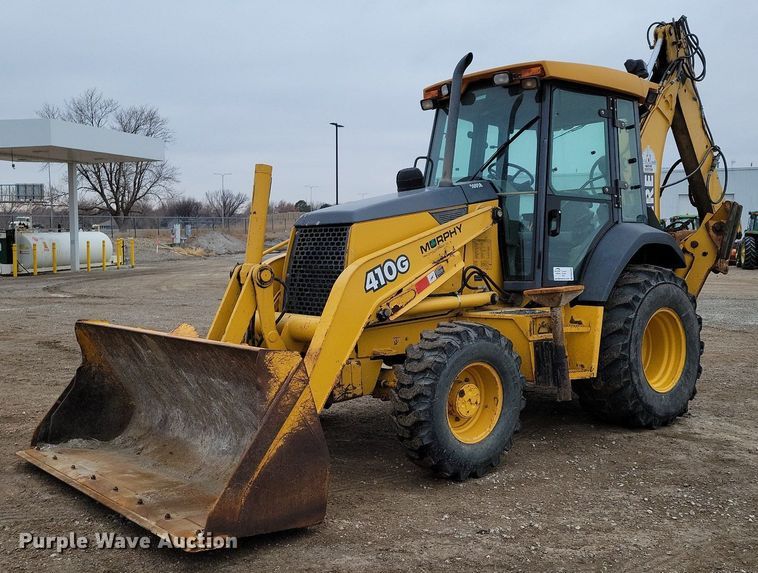 image for item DM8202 2004 John Deere 410G  backhoe