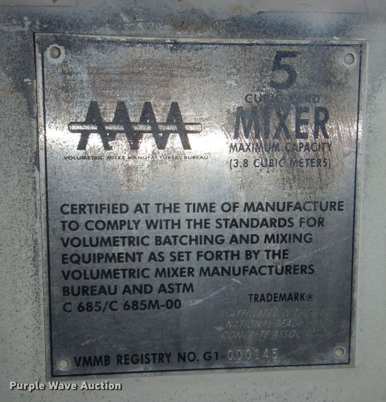 image for item DM8204 2004 Sterling Acterra  ready mix truck